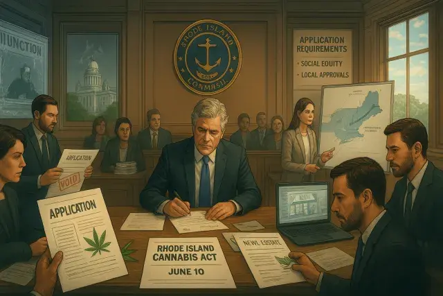 Rhode Island Moves to Restart Cannabis Licensing After Residency Law Gets Repealed