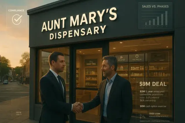 TerrAscend Moves to Acquire Fifth New Jersey Dispensary in $9 Million Deal